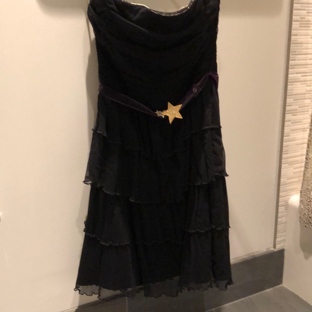 Strapless Black Dress